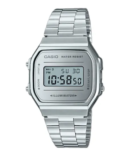 Casio digital vintage plateado